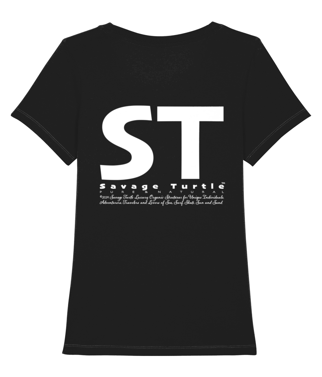 Ladies Black T-shirt ST