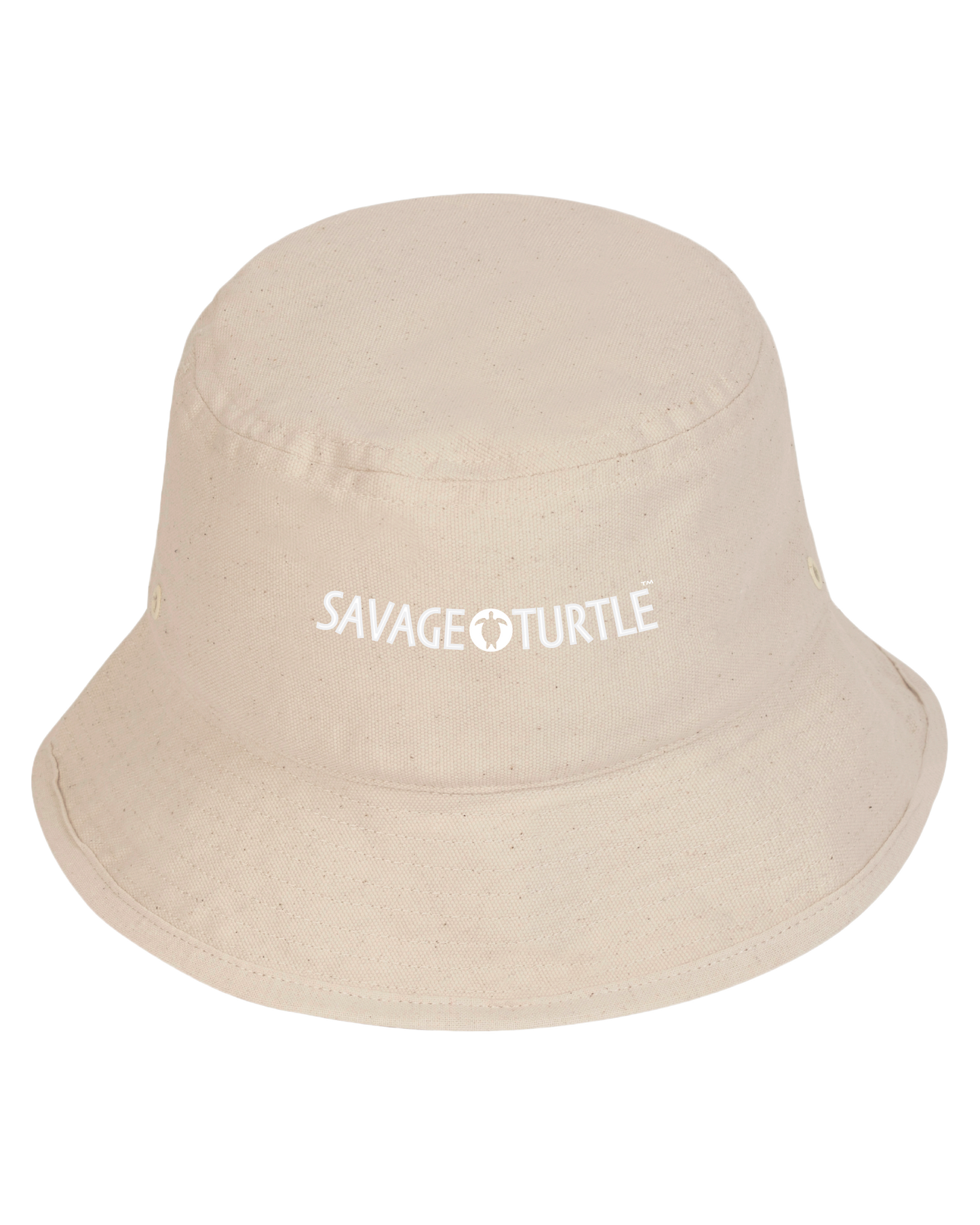 Bucket Hat Savage Turtle Text Plus Embroidery